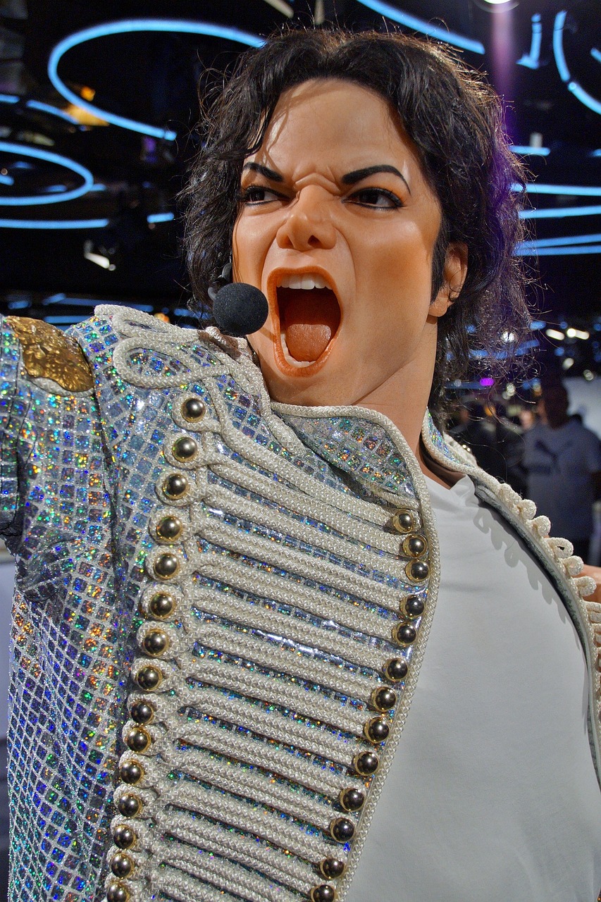 Michael Jackson wax figure