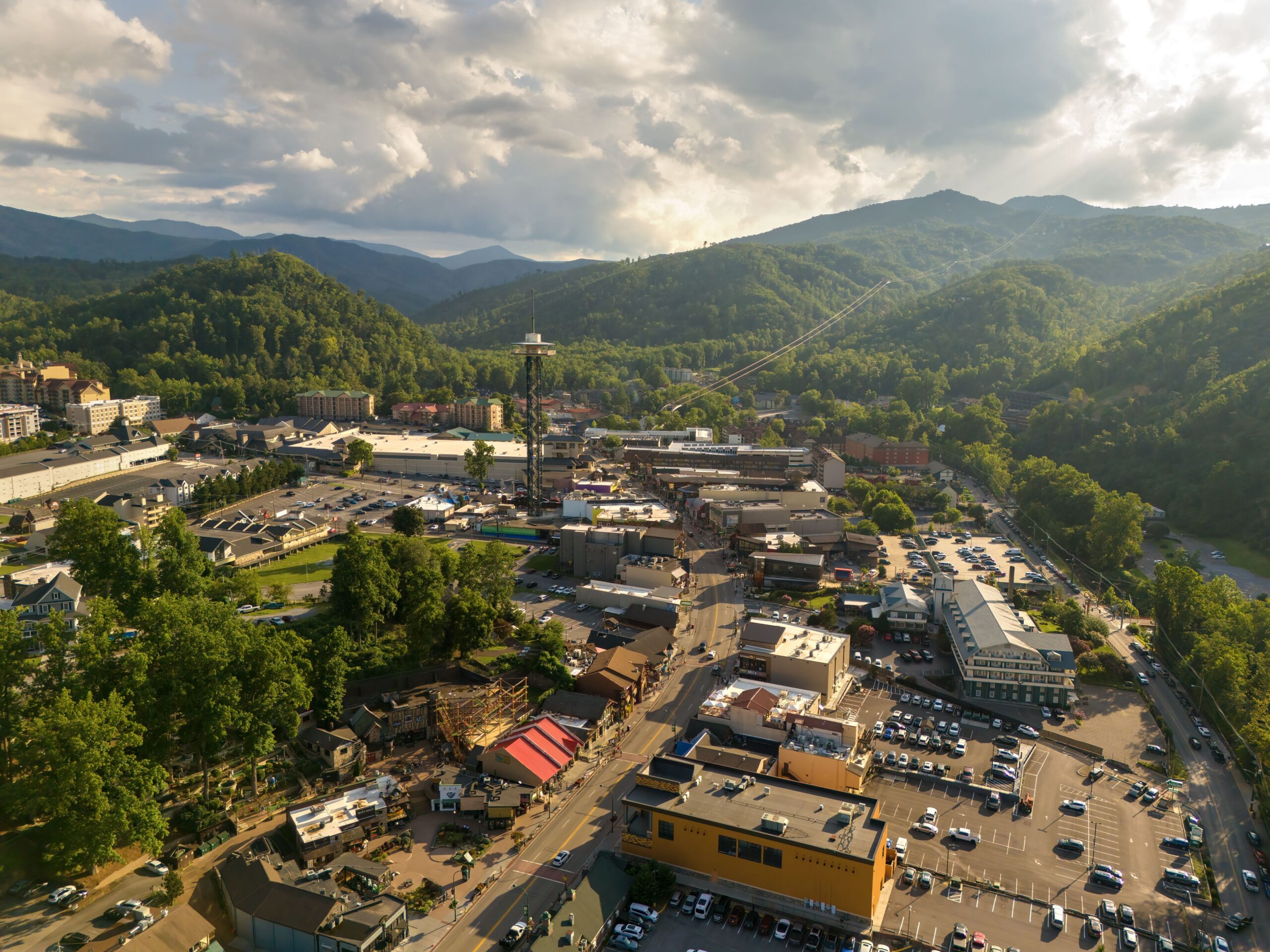 Dedicated staff managing high-end cabin real estate in Pigeon Forge