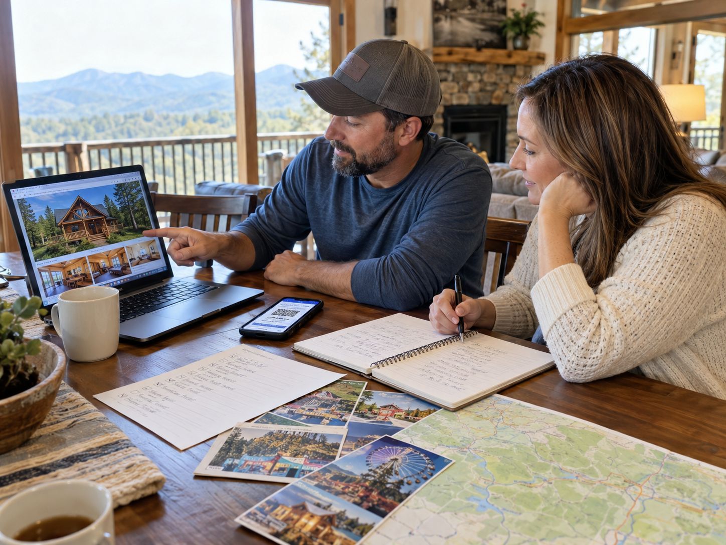 Holiday travel photograph accompanying Thanksgiving and Christmas meal planning advice